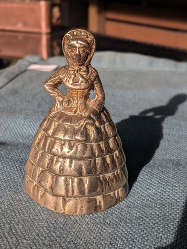 Vintage brass crinoline - brass,