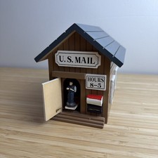 Old Post Office Wooden Musical
