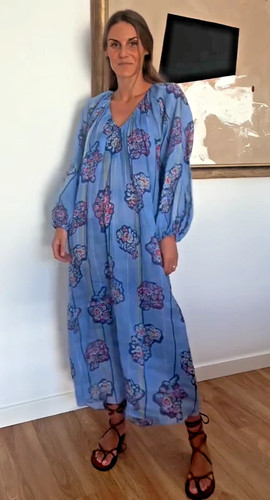 Zara ramie tunic dress - ramie,