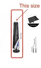 Parasol Cover Outdoor Garden Waterproof Patio Umbrella Cover with Zip Drawstring