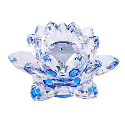 Crystal flower ornaments - crystal,