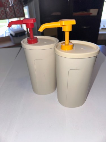 Travel tupperware pump - tupperware,