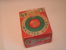 Green's vintage collectable airgun pellets in .22 Cal.