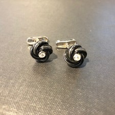 Onyx and Diamond 18ct White