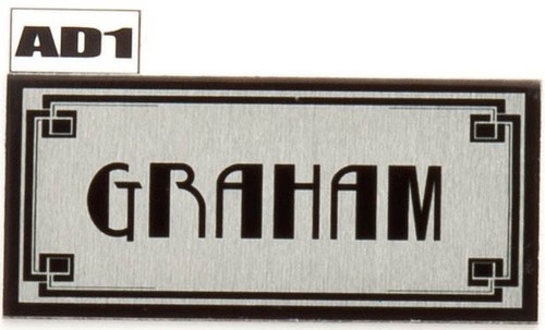 Art deco personalised name - deco,