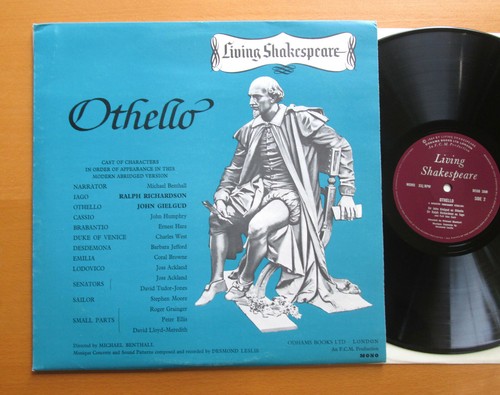 Othello living shakespeare - othello,