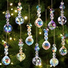 12PCS Christmas Tree Crystal
