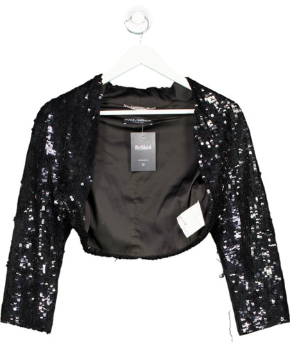 Dolce gabbana black silk - &,