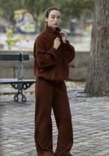 Zara Dark Russet Track Suit