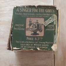 Antique Singer Toy Sewing