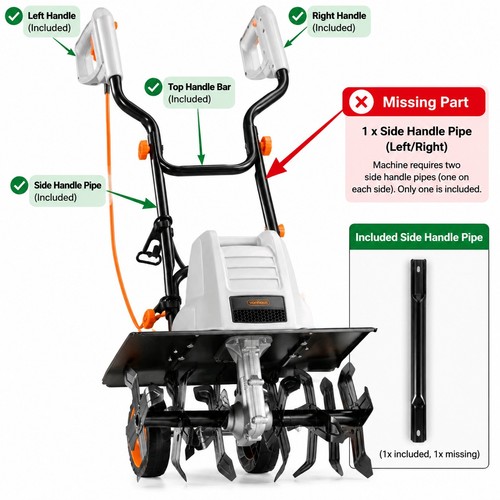 Vonhaus electric tiller - electric,