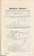 PLAN OF A STEAM-BOAT, WITH ONE