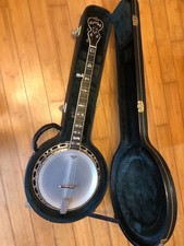 Deering Calico Banjo mother of
