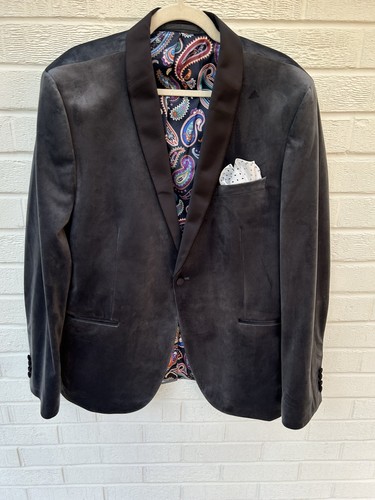 Next mens jacket 46r grey - next,