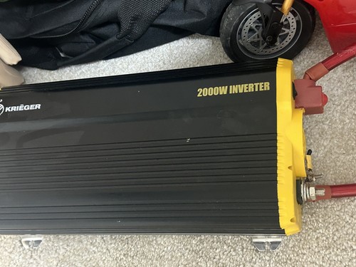 Krieger 2000w power inverter - krieger,