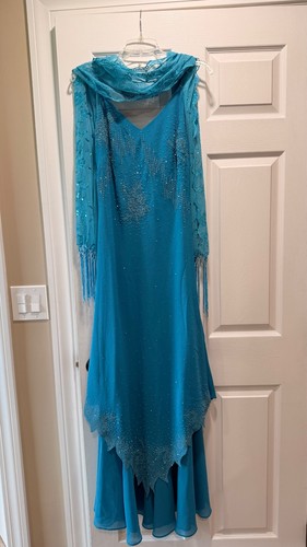 Formal evening dress gown - evening,