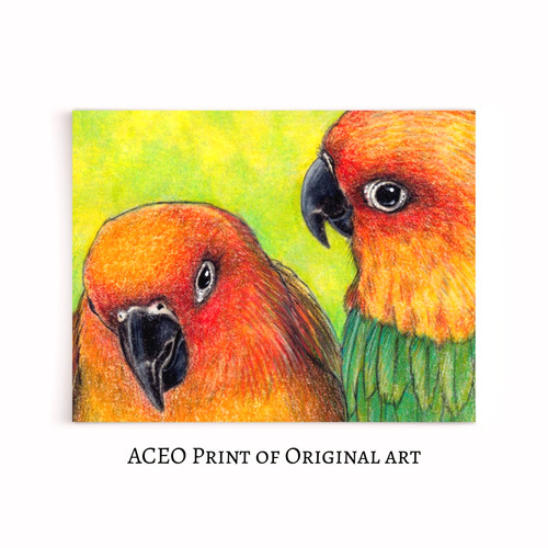 Aceo print original art - aceo,