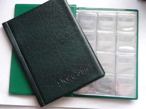 Coin collectors album coins - coin,