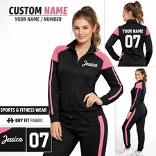 Ladies Tracksuit 2 Piece Set
