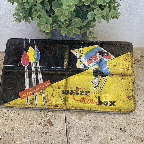 Vintage 1950 tin litho - vintage,