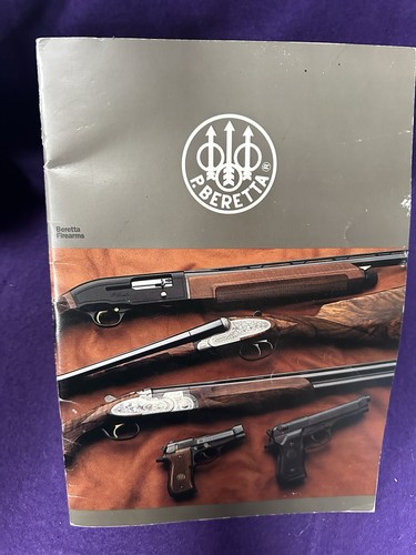 Sales brochure beretta 1986 - -,