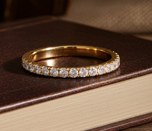 18ct gold full eternity - 18ct,