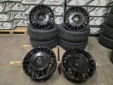 18" Black Swamper Alloy Wheels