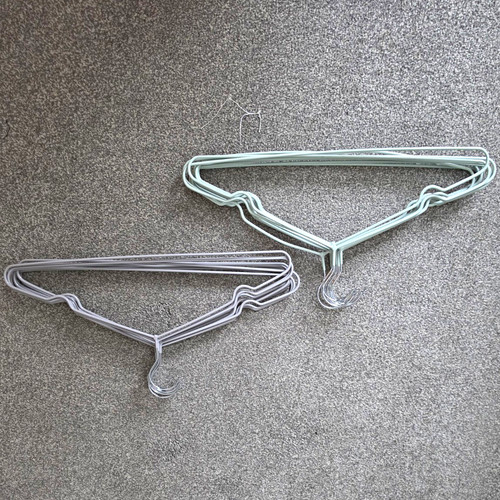 Silver metal wire - clothes, coat