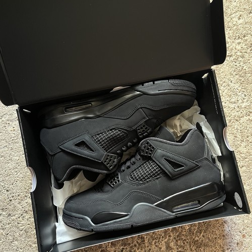 Authentic air jordan black - jordan, 4
