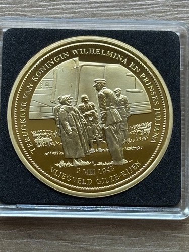 Medal wilhelmina juliana - *wilhelmina,