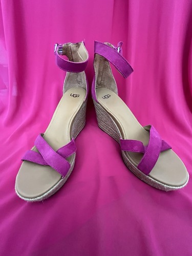 Ugg hot pink wedge - pink,