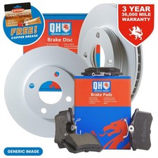 QH Front Brake Discs & Pads