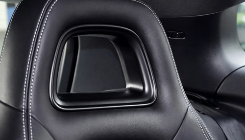 Headrest trim cover set front - trim,