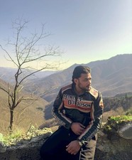 Harley davidson leather motor - davidson,