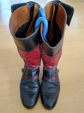 Mens Gold Top,  Inspector Trophy Motorcycle Boots Size 10