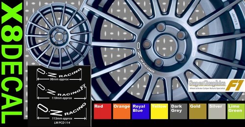 Centre wheel decal sticker fit - centre,