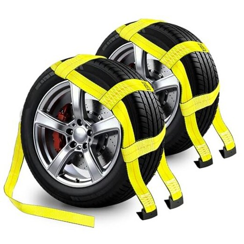 Tow dolly basket straps - basket,