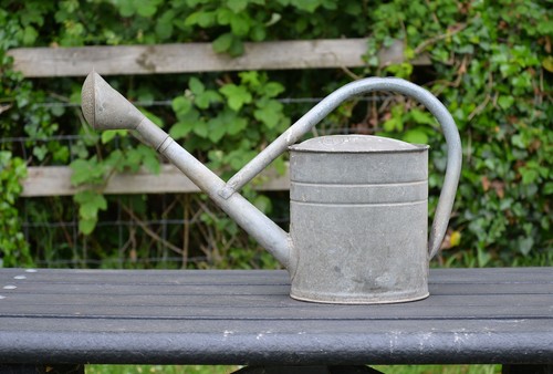 Old vintage galvanised - old,
