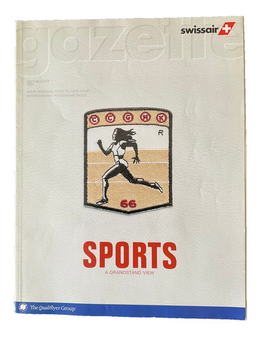 Swissair gazette inflight - swissair,
