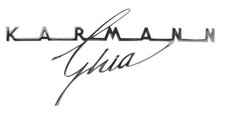 Rear Badge - Karmann Ghia