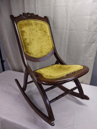 Vtg victorian folding - vtg, carved