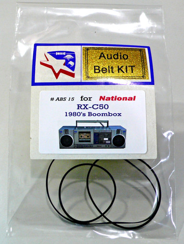 Belt kit for national - for, rx-c50