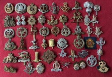 Genuine British Army Cap Badges - FREE POSTAGE  (Sold Individually)