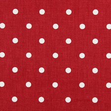 PRESTIGIOUS TEXTILES FULL STOP CARDINAL 100% COTTON CURTAIN/CRAFT/CUSHION FABRIC