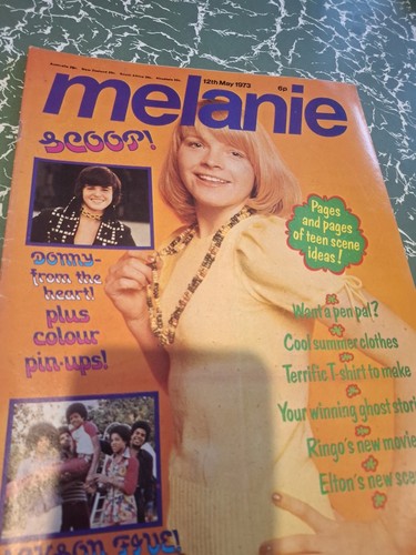 Vintage melanie magazine may - melanie,