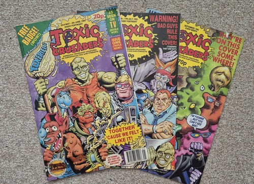 Rare vintage toxic - toxic, crusaders