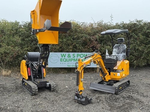 Mini digger excavator and high - digger,