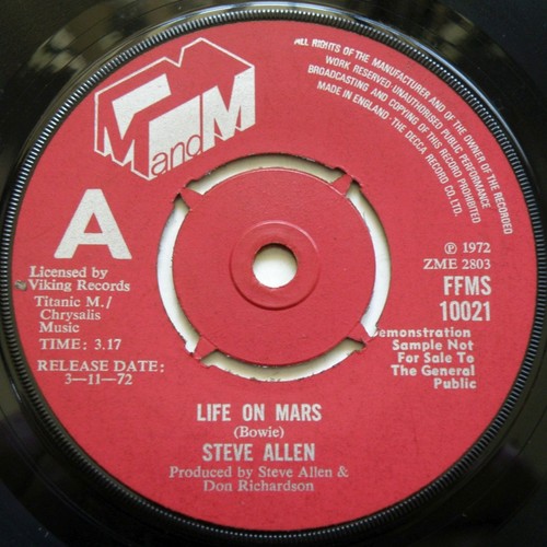 Demo sample promo 1972 - 1972, steve