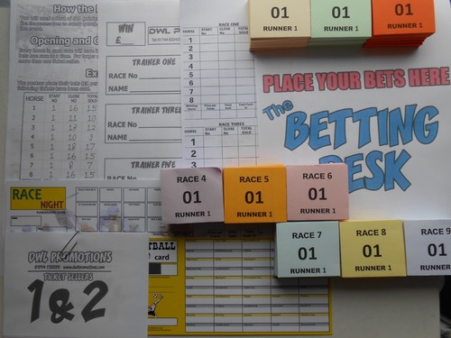 Race night tickets set 20 - night,