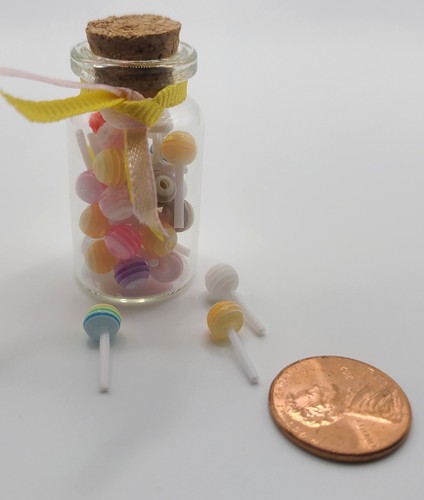 Miniature jar filled with - filled,
